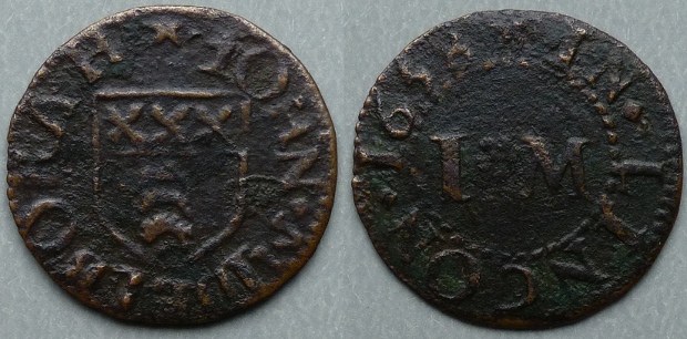 Lincoln, John Midelborah 1658 farthing